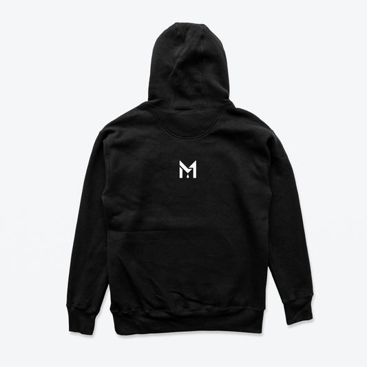 Signature White Logo Hoodie