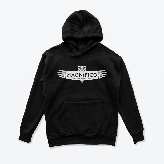 Signature White Logo Hoodie